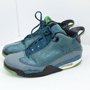 NIKE AIR JORDAN MEN'S DUB ZERO TEAL (31046 330) BASKETBALL SNEAKERS SHOES SZ 12